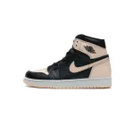 Bstsneaker- Air Jordan 1 Retro High Black Crimson Tint 555088-081 