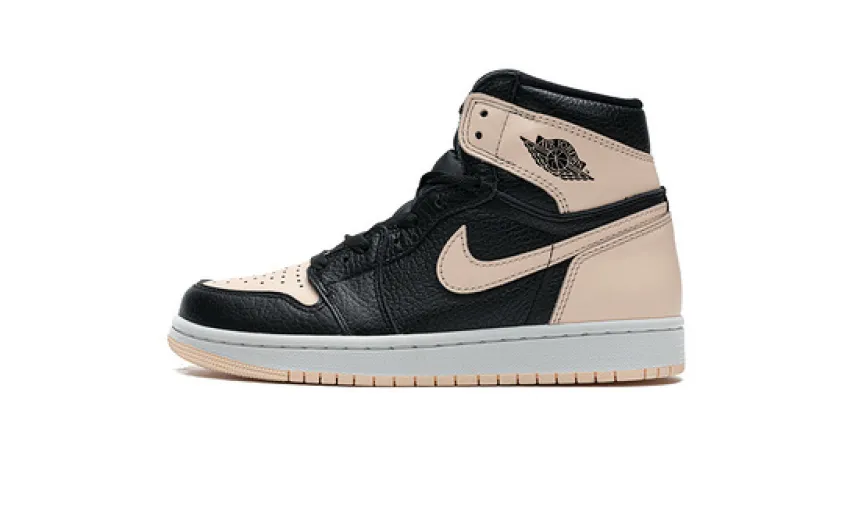 Bstsneaker- Air Jordan 1 Retro High Black Crimson Tint 555088-081 