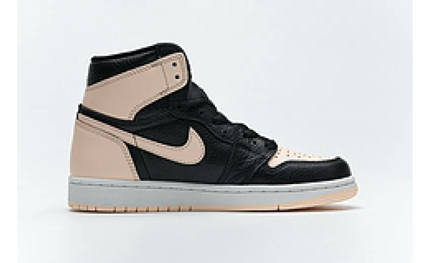 Bstsneaker- Air Jordan 1 Retro High Black Crimson Tint 555088-081 