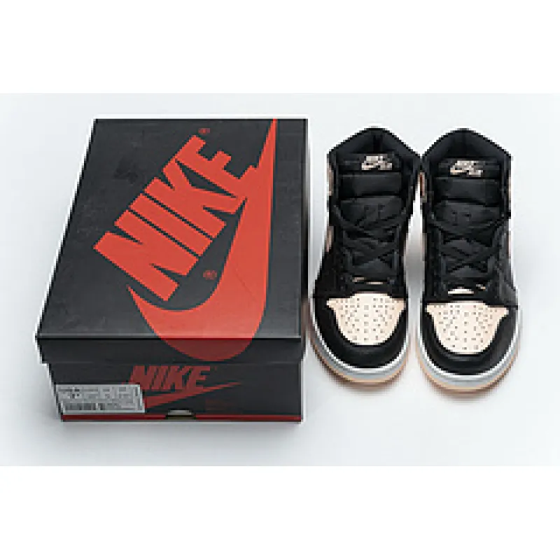 Bstsneaker- Air Jordan 1 Retro High Black Crimson Tint 555088-081 
