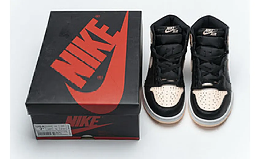 Bstsneaker- Air Jordan 1 Retro High Black Crimson Tint 555088-081 