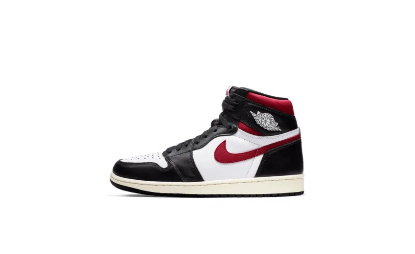 Bstsneaker- Air Jordan 1 Retro High Black Gym Red 555088-061 