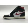 Bstsneaker- Air Jordan 1 Retro High Black Gym Red 555088-061 