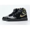 Bstsneaker- Air Jordan 1 Retro High Black Metallic Gold (2020) 555088-032 