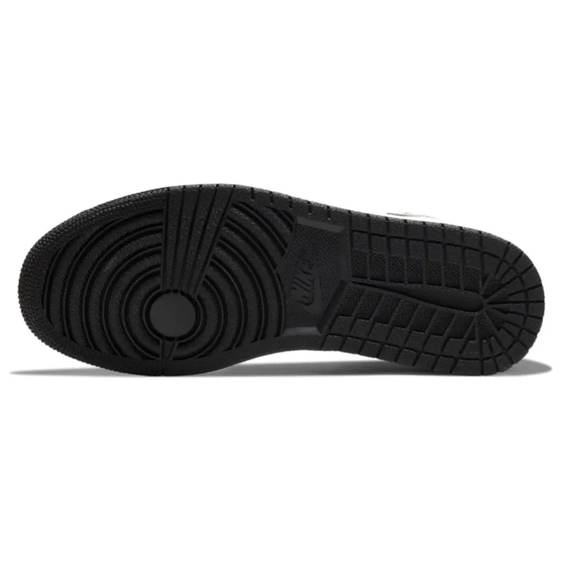 Bstsneaker- Air Jordan 1 Retro High Black Satin Gym Red 555088-060 