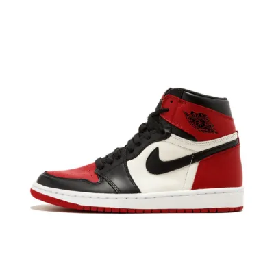  Air Jordan 1 Retro High Bred Toe 555088-610  01