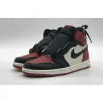  Air Jordan 1 Retro High Bred Toe 555088-610 
