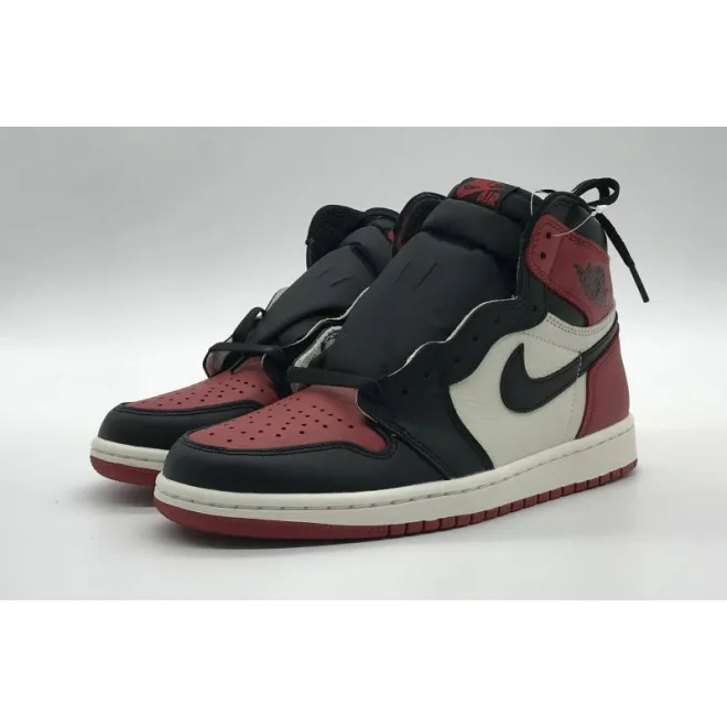 Bstsneaker- Air Jordan 1 Retro High Bred Toe 555088-610 