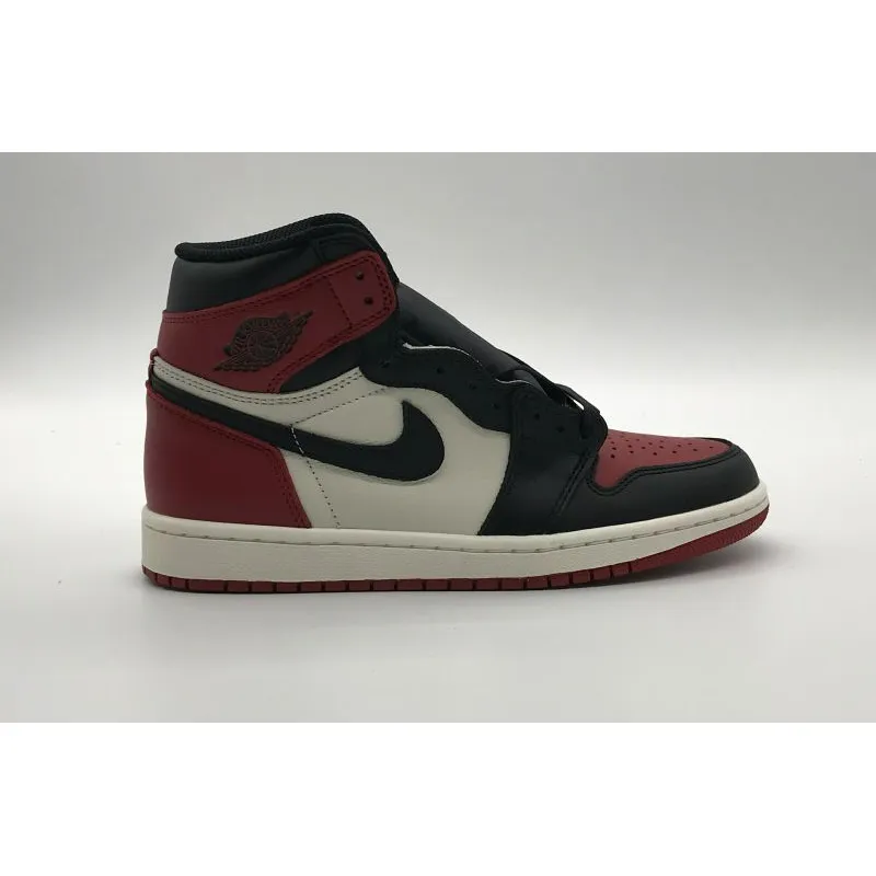  Air Jordan 1 Retro High Bred Toe 555088-610 