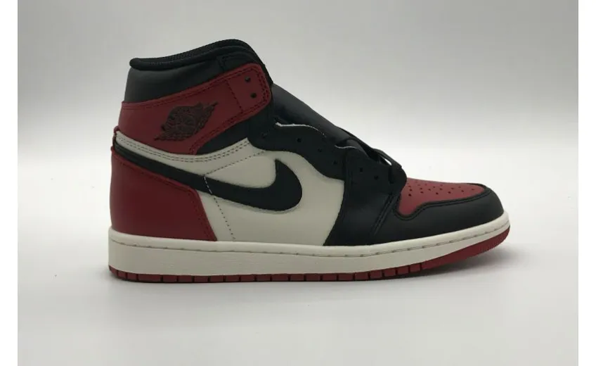 Bstsneaker- Air Jordan 1 Retro High Bred Toe 555088-610 