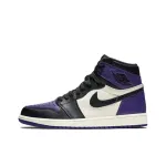 Bstsneaker- Air Jordan 1 Retro High Court Purple 555088-501 