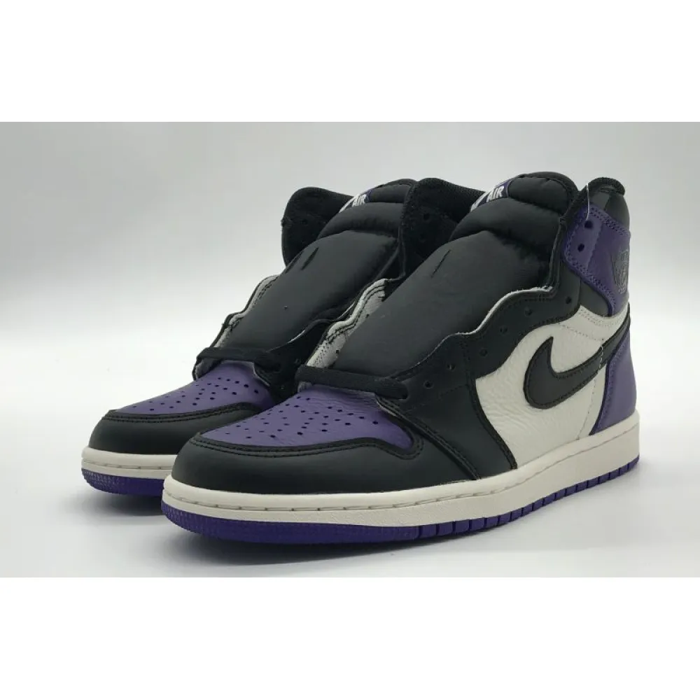 Bstsneaker- Air Jordan 1 Retro High Court Purple 555088-501 