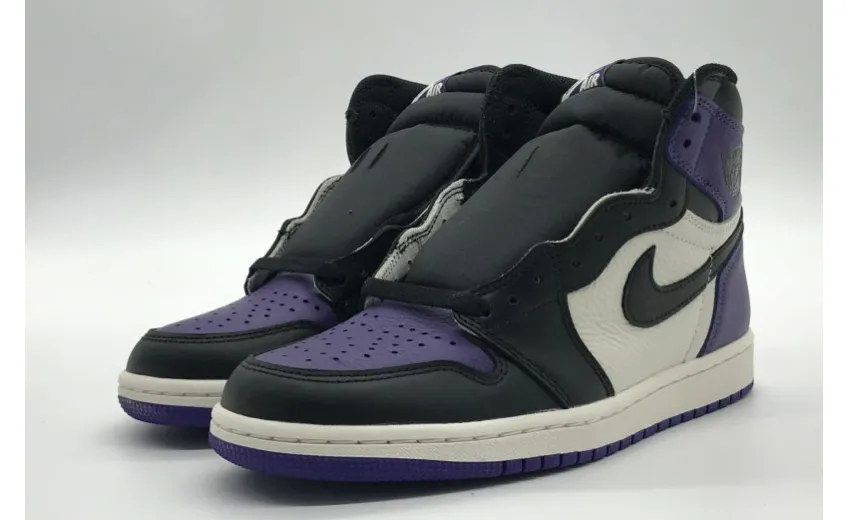 Bstsneaker- Air Jordan 1 Retro High Court Purple 555088-501 