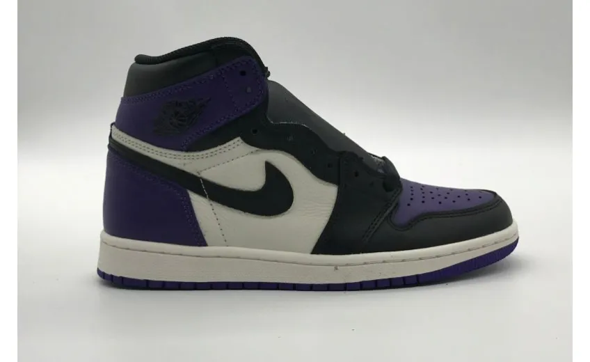 Bstsneaker- Air Jordan 1 Retro High Court Purple 555088-501 