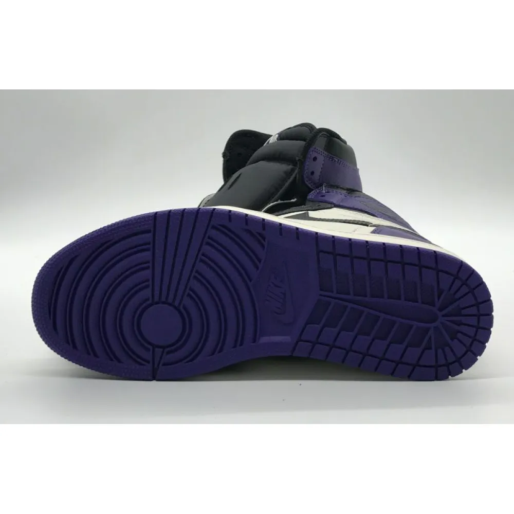 Bstsneaker- Air Jordan 1 Retro High Court Purple 555088-501 