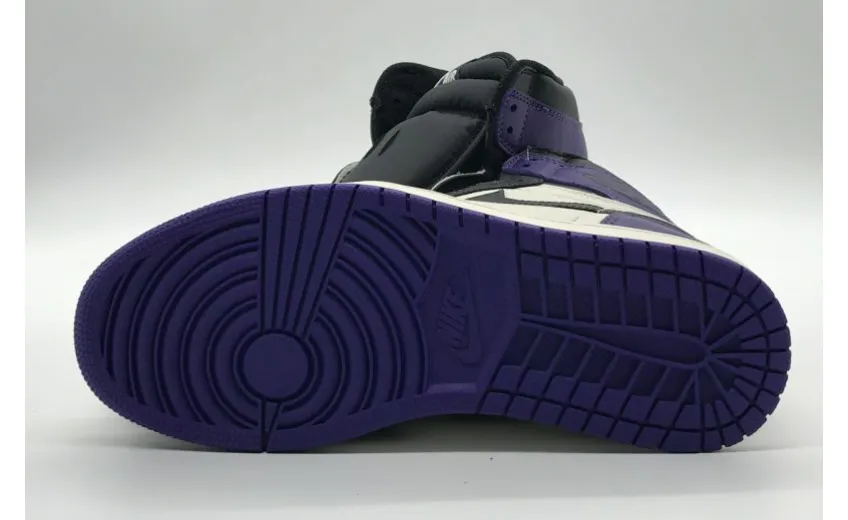 Bstsneaker- Air Jordan 1 Retro High Court Purple 555088-501 