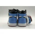 Bstsneaker- Air Jordan 1 Retro High Fearless UNC Chicago CK5666-100  