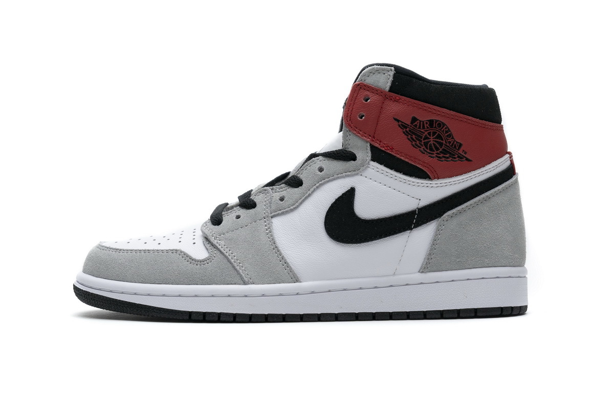 Bstsneaker- Air Jordan 1 Retro High Light Smoke Grey 555088-126 