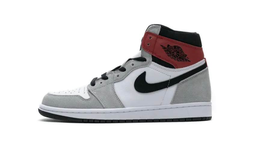 Bstsneaker- Air Jordan 1 Retro High Light Smoke Grey 555088-126 