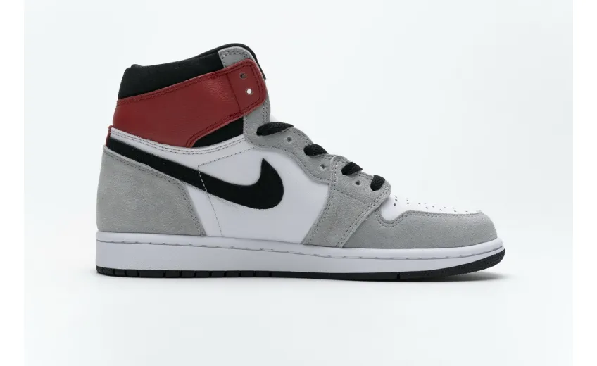 Bstsneaker- Air Jordan 1 Retro High Light Smoke Grey 555088-126 