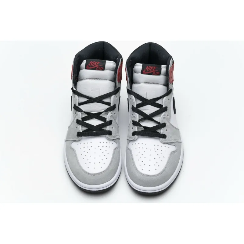 Bstsneaker- Air Jordan 1 Retro High Light Smoke Grey 555088-126 