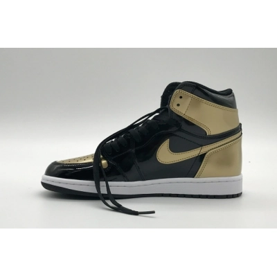 Bstsneaker- Air Jordan 1 Retro High NRG Patent Gold Toe 861428-007  02