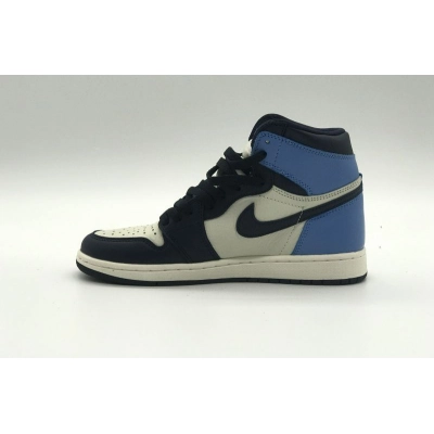 Bstsneaker- Air Jordan 1 Retro High Obsidian UNC 555088-140  02