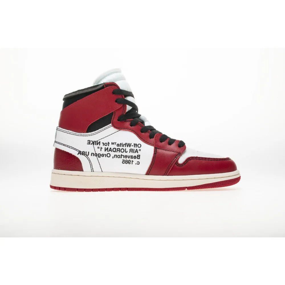 Bstsneaker- Air Jordan 1 Retro High Off-White Chicago AA3834-101