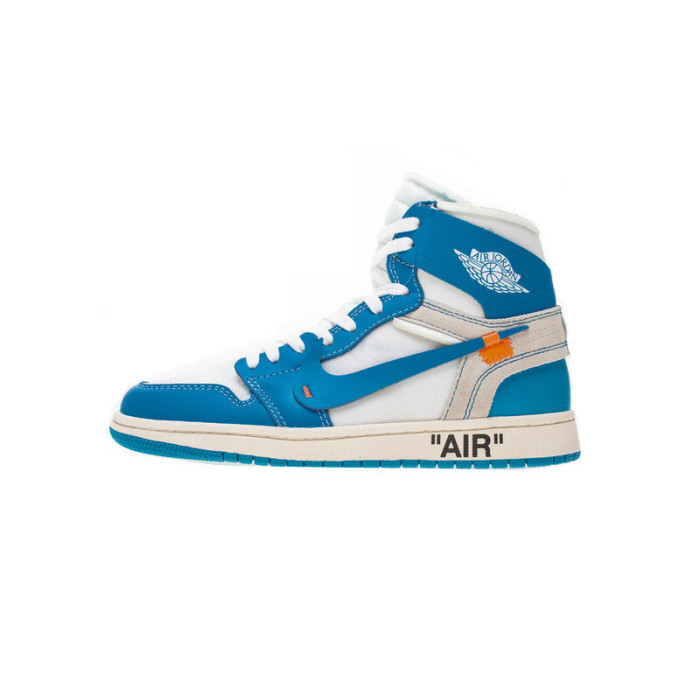 air jordan 1 retro x off white university blue