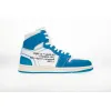 Bstsneaker- Air Jordan 1 Retro High Off-White University Blue AQ0818-148 