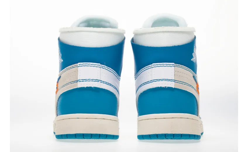 Bstsneaker- Air Jordan 1 Retro High Off-White University Blue AQ0818-148 
