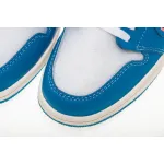 Bstsneaker- Air Jordan 1 Retro High Off-White University Blue AQ0818-148 