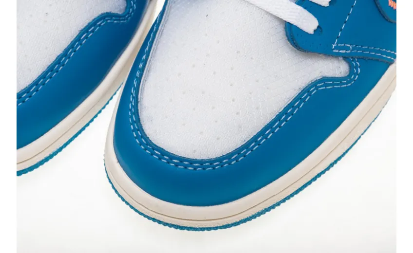 Bstsneaker- Air Jordan 1 Retro High Off-White University Blue AQ0818-148 