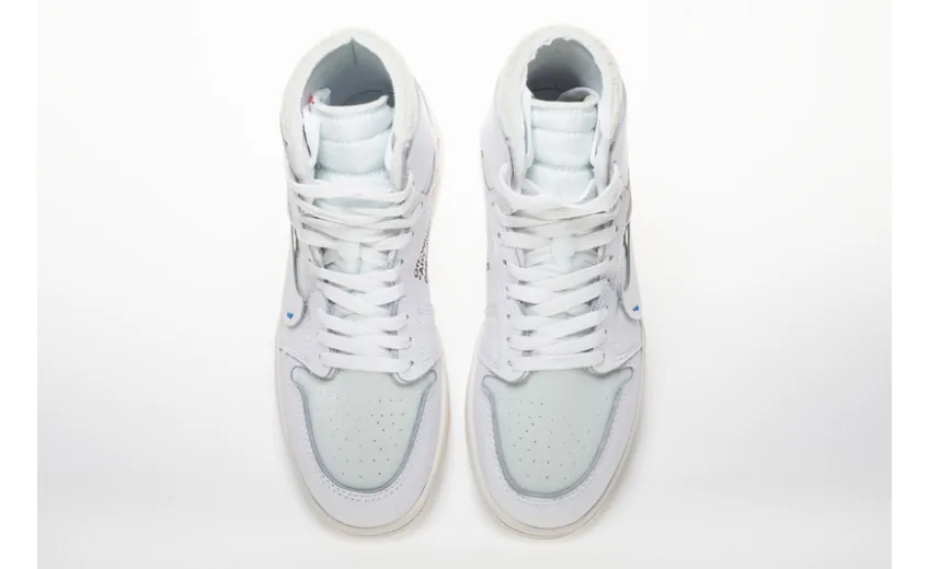 Bstsneaker- Air Jordan 1 Retro High Off-White White AQ0818-100 