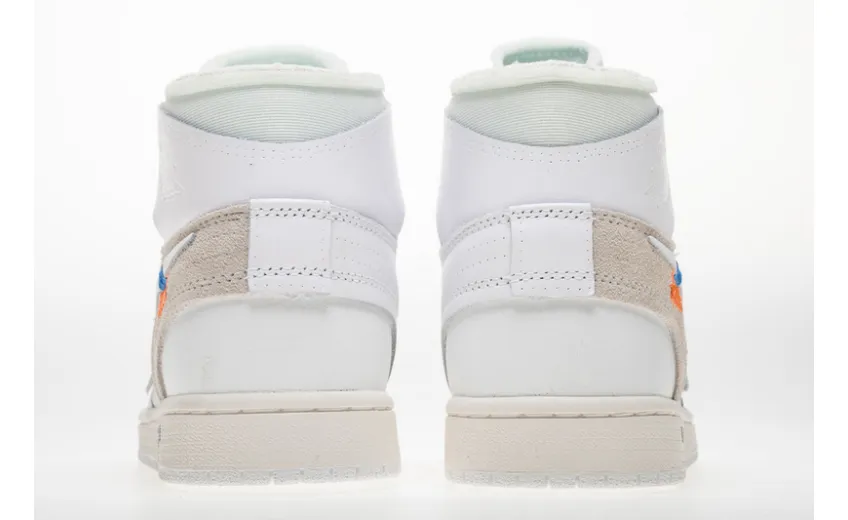 Bstsneaker- Air Jordan 1 Retro High Off-White White AQ0818-100 