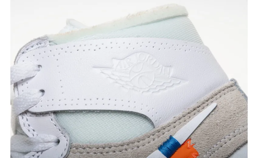 Bstsneaker- Air Jordan 1 Retro High Off-White White AQ0818-100 