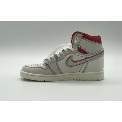 Bstsneaker- Air Jordan 1 Retro High Phantom Gym Red 555088-160   02