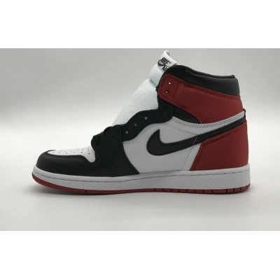 Bstsneaker- Air Jordan 1 Retro High Satin Black Toe (W) CD0461-016  02