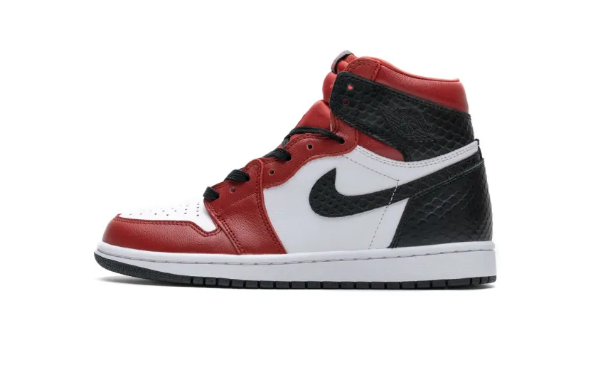 Bstsneaker- Air Jordan 1 Retro High Satin Snake Chicago CD0461-601 