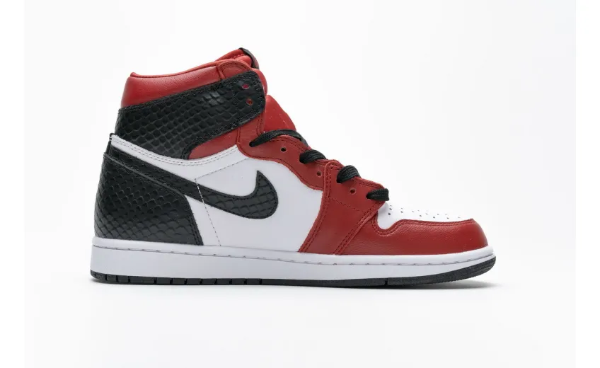 Bstsneaker- Air Jordan 1 Retro High Satin Snake Chicago CD0461-601 