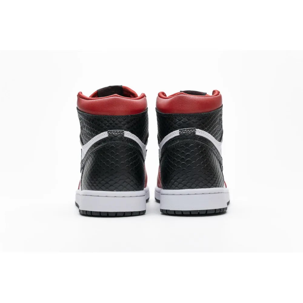 Bstsneaker- Air Jordan 1 Retro High Satin Snake Chicago CD0461-601 