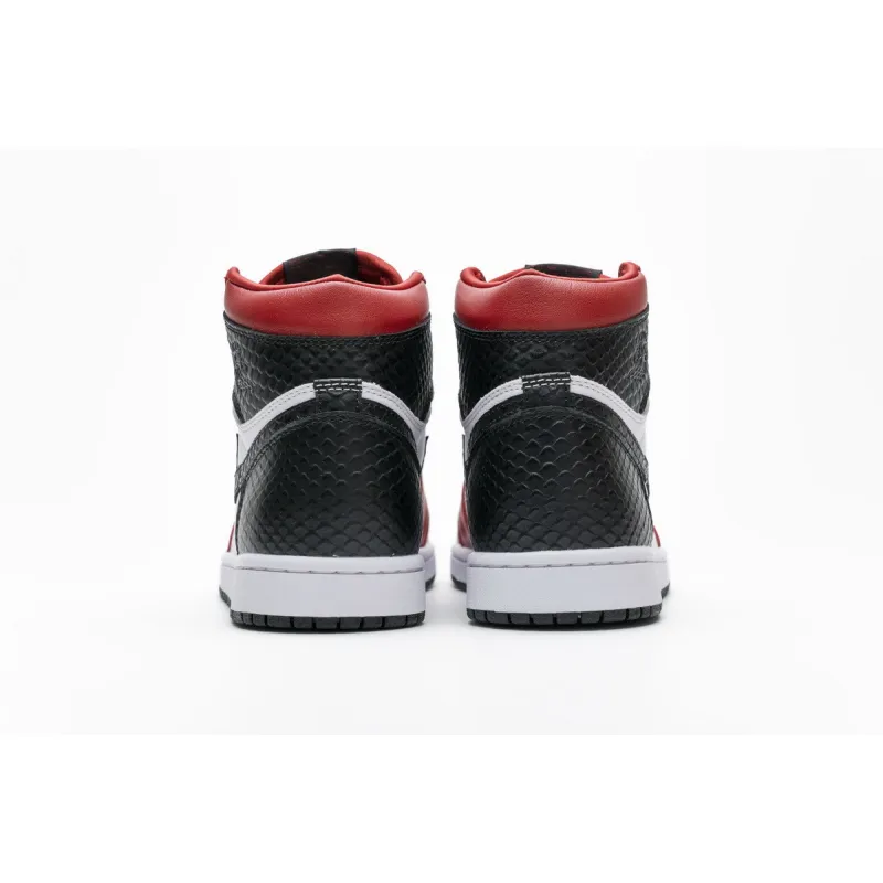Bstsneaker- Air Jordan 1 Retro High Satin Snake Chicago CD0461-601 