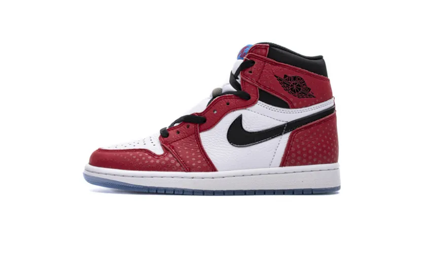 Bstsneaker- Air Jordan 1 Retro High Spider-Man Origin Story 555088-602 