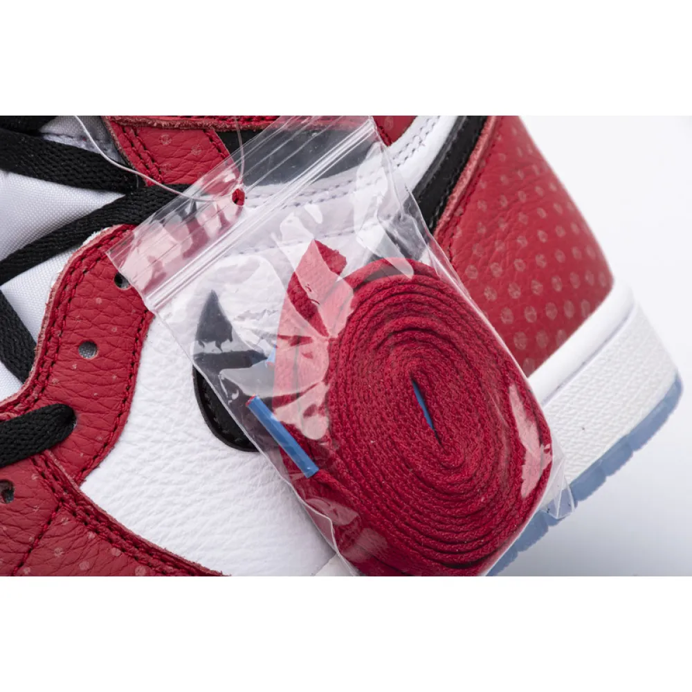 Bstsneaker- Air Jordan 1 Retro High Spider-Man Origin Story 555088-602 