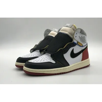  Air Jordan 1 Retro High Union Los Angeles Black Toe BV1300-106  02