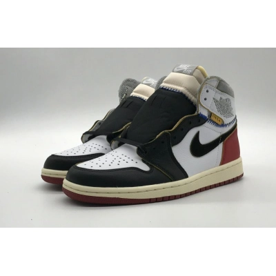 Bstsneaker- Air Jordan 1 Retro High Union Los Angeles Black Toe BV1300-106  02