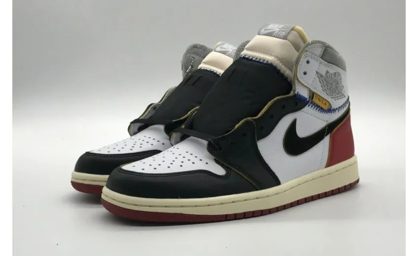 Bstsneaker- Air Jordan 1 Retro High Union Los Angeles Black Toe BV1300-106 
