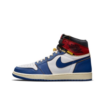  Air Jordan 1 Retro High Union Los Angeles Blue Toe BV1300-146 