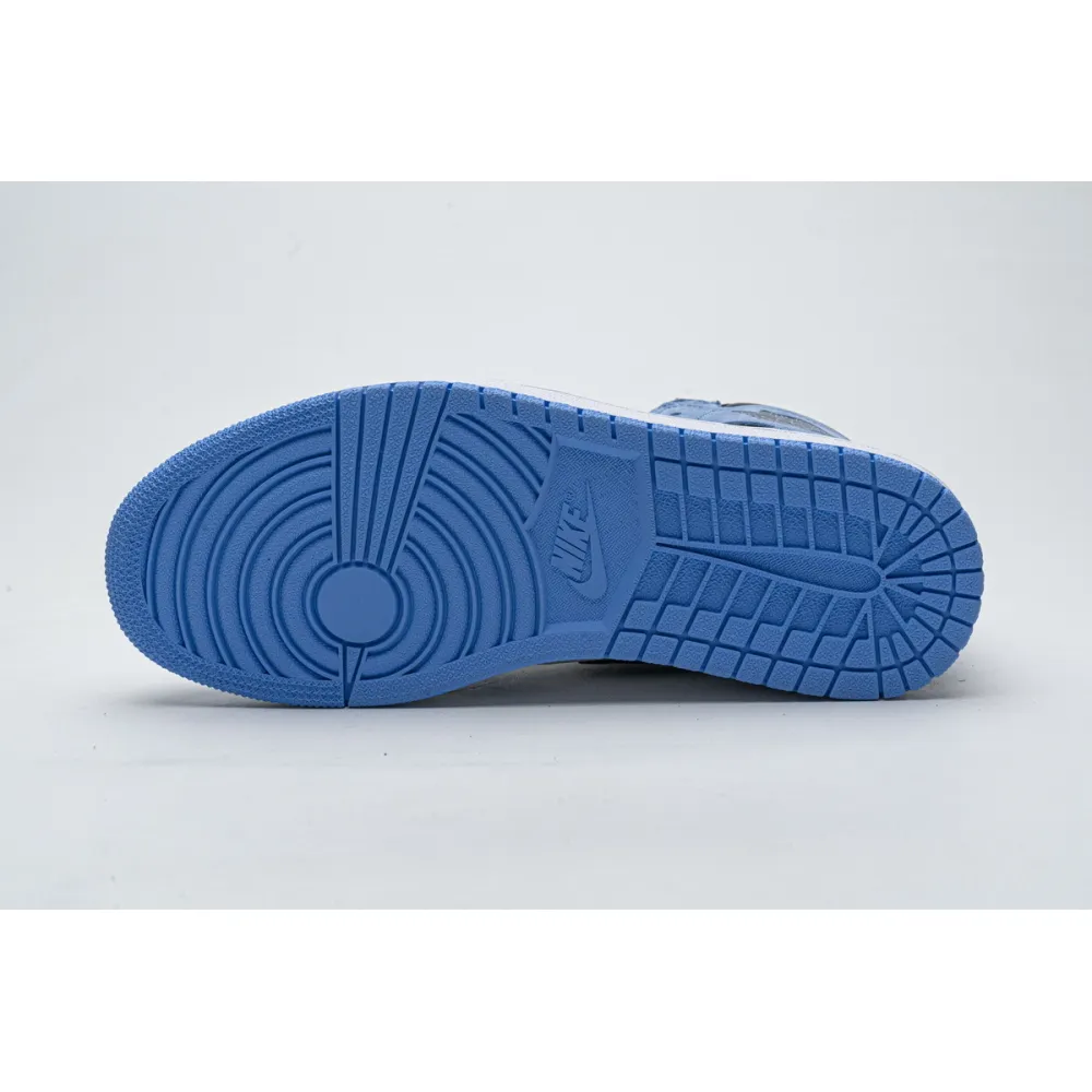 Bstsneaker-Air Jordan 1 Retro High OG University Blue 555088-134 