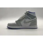 Bstsneaker- Air Jordan 1 Retro High Zoom White Racer Blue CK6637-104 